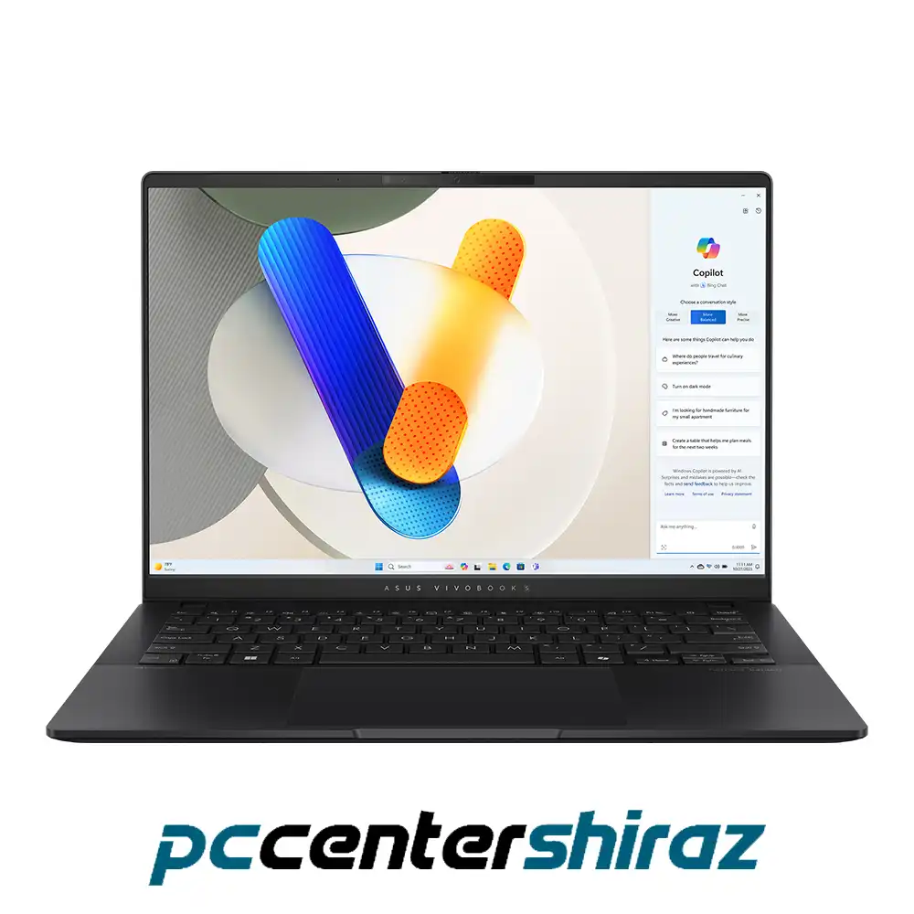 لپ تاپ 14 اینچی ایسوس ASUS VivoBook S5406SA Ultra 7 16D5 1TB Intel Arc