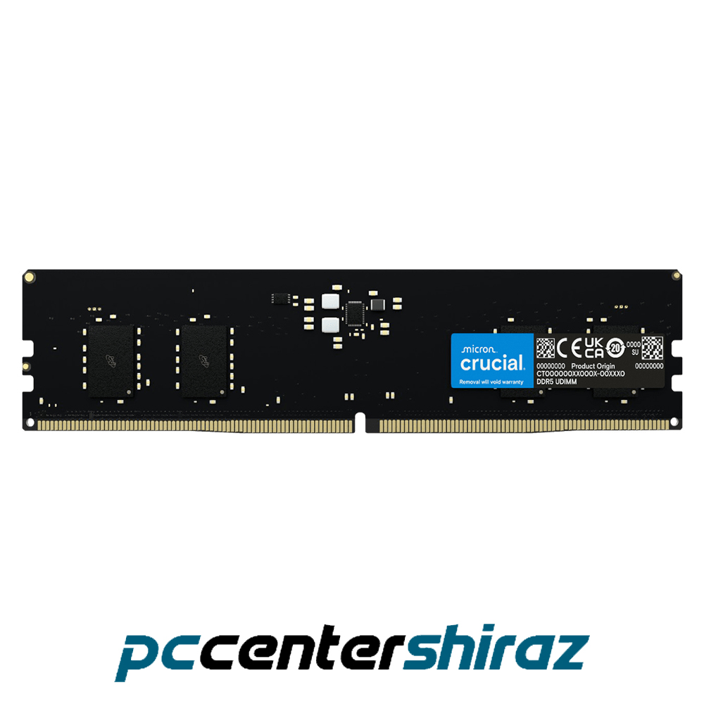 حافظه رم دسکتاپ کروشیال 32 گیگابایت مدل Ram Crucial 32GB DDR5 5600MHZ CL46 CT32